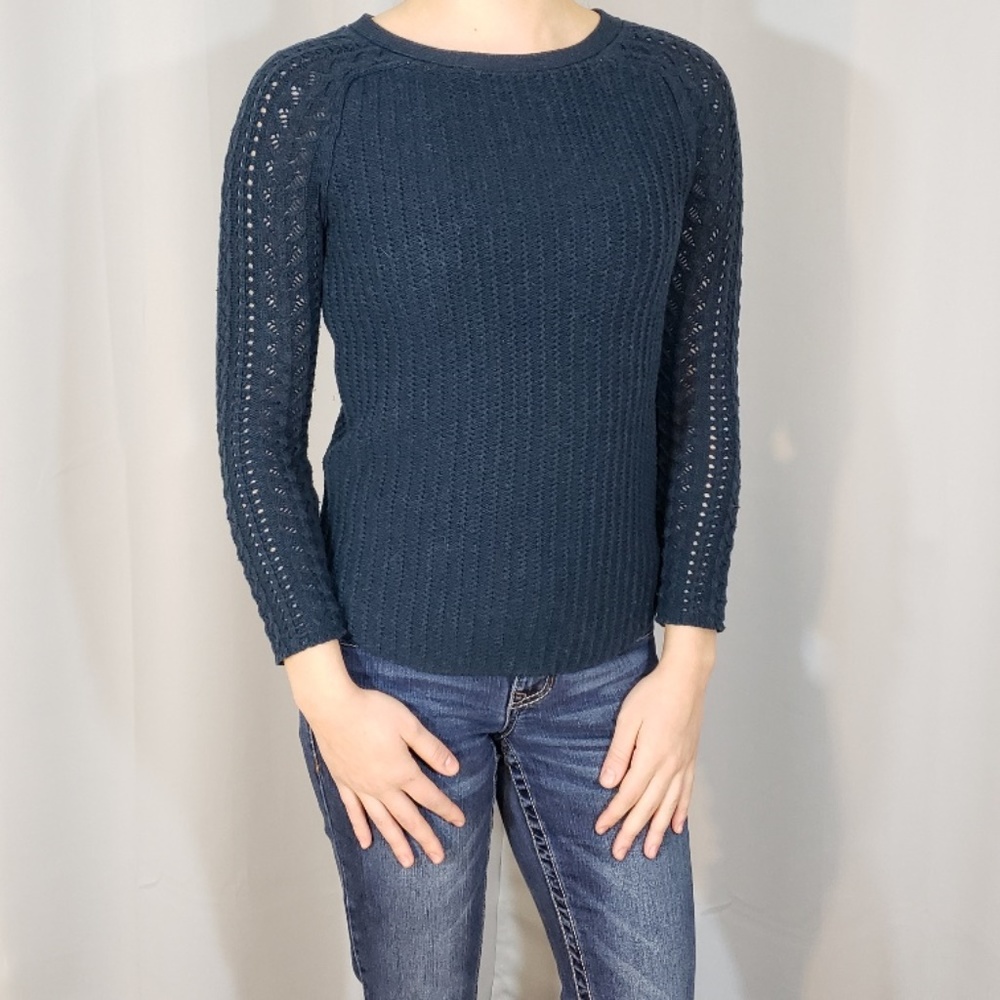 LOFT Long Sleeve Dark Teal Sweater sz XSP